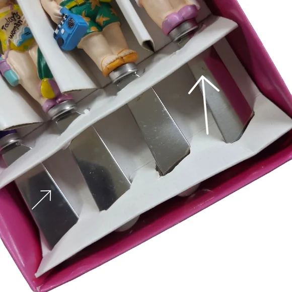 VINTAGE CARDINAL AT HOME COLLECTION SPREADERS STAINLESS STEEL GOURMET SPREADABLE - Picture 5 of 7